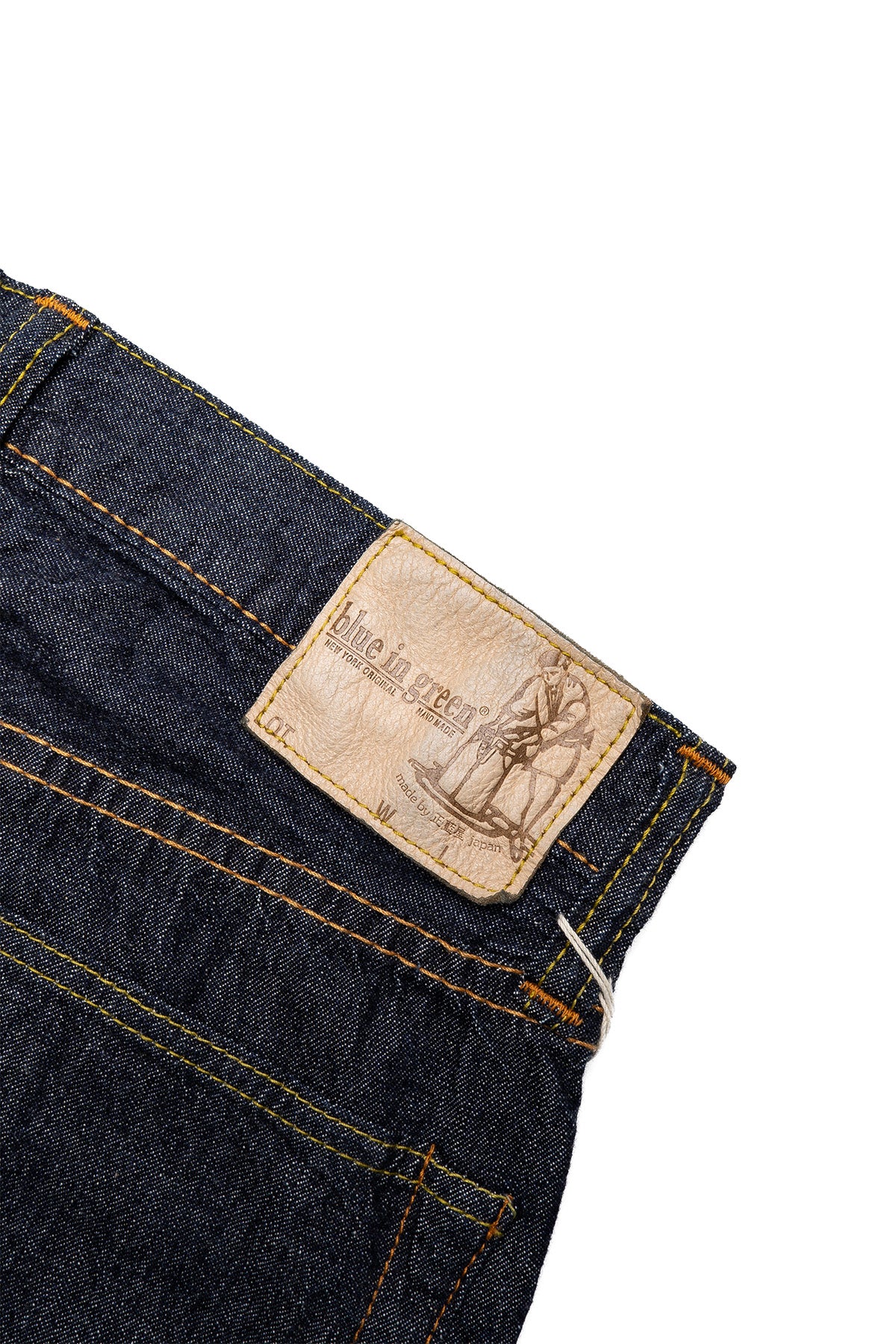 1182-002 10oz Selvedge Denim Wide Piped Straight