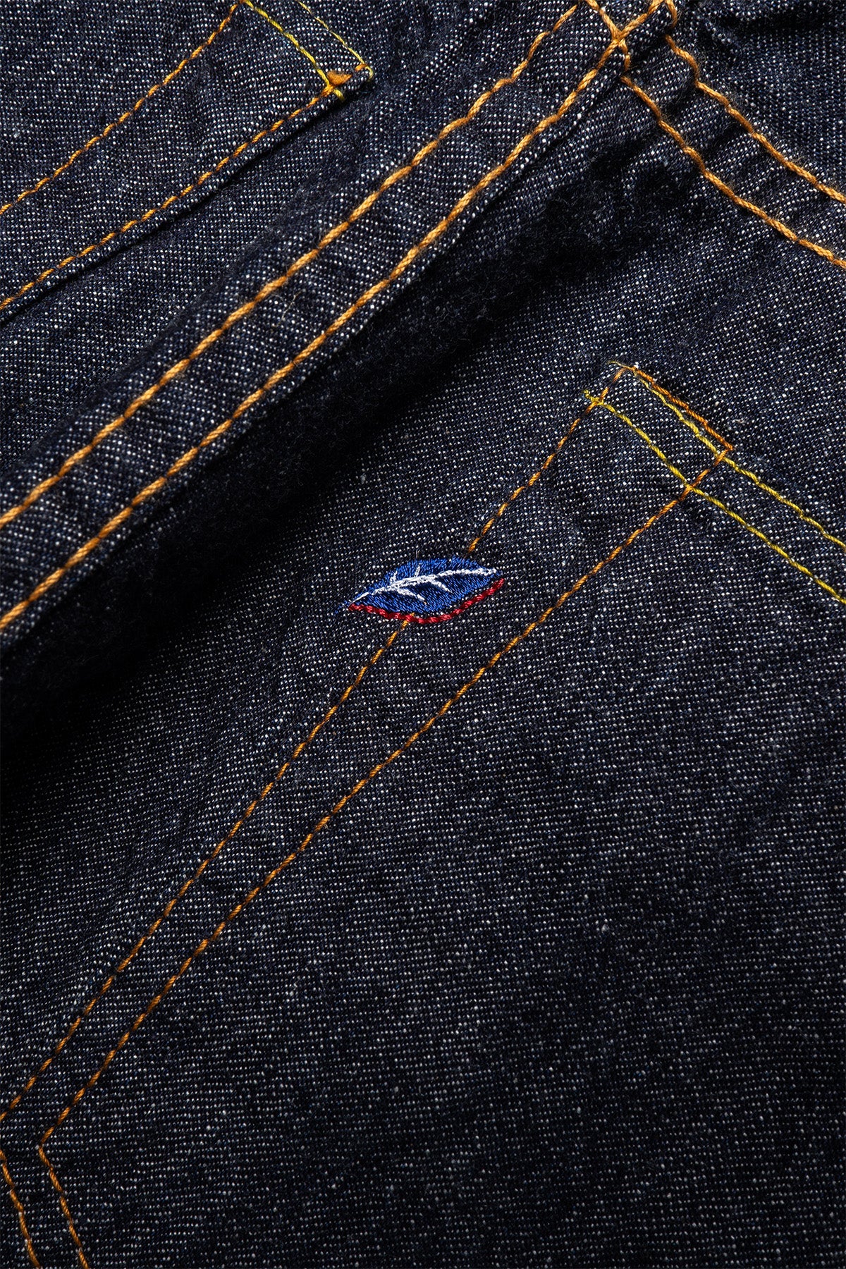1182-002 10oz Selvedge Denim Wide Piped Straight