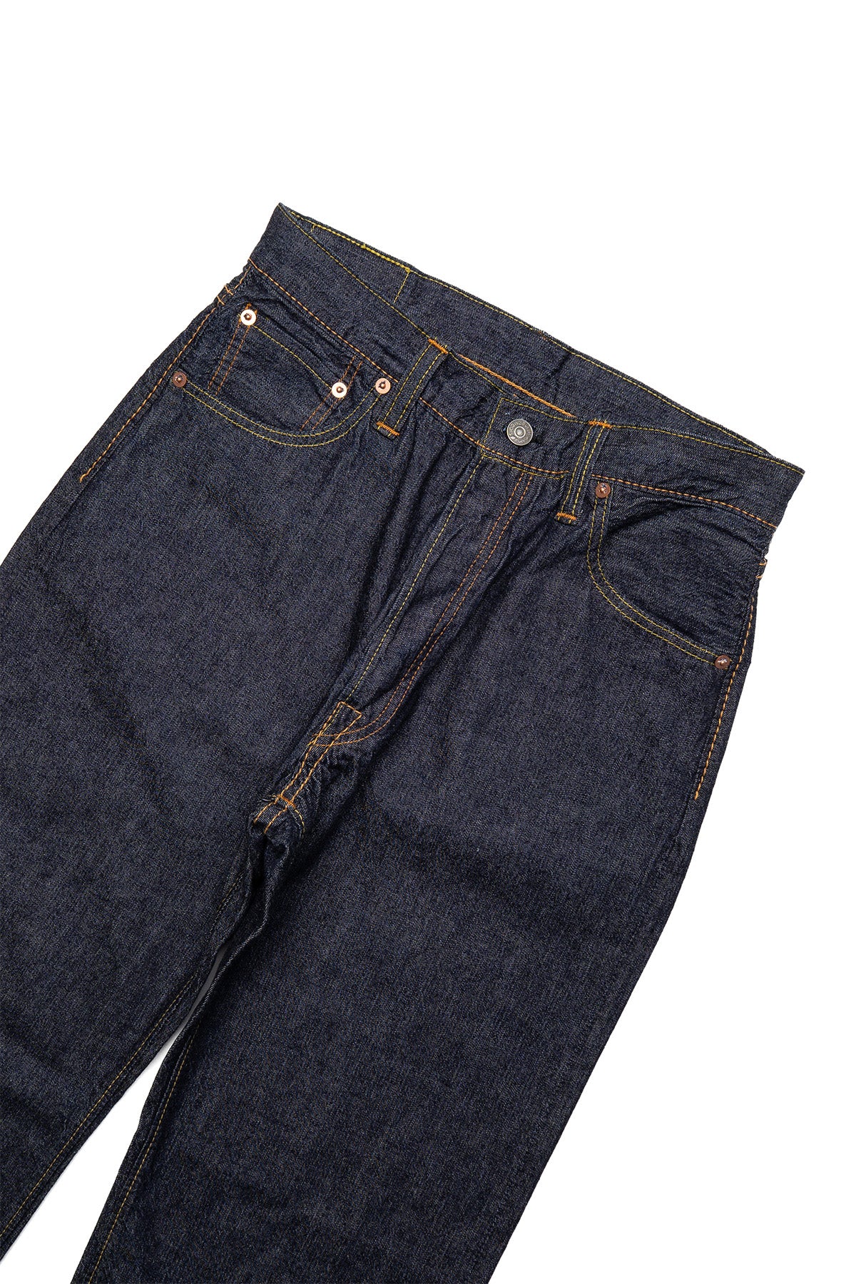 1182-002 10oz Selvedge Denim Wide Piped Straight