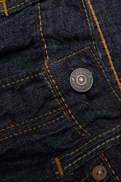 1182-002 10oz Selvedge Denim Wide Piped Straight