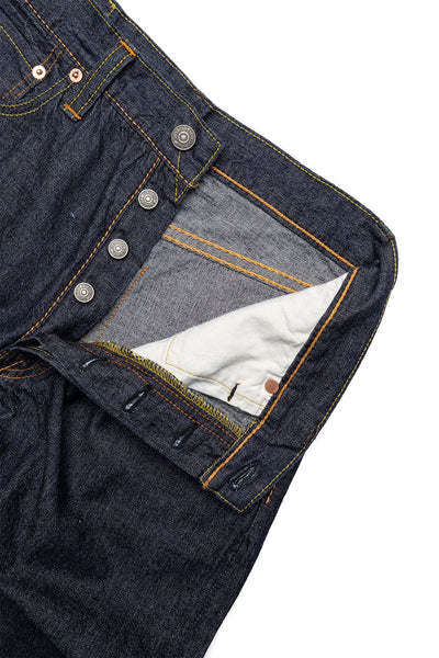 1182-002 10oz Selvedge Denim Wide Piped Straight