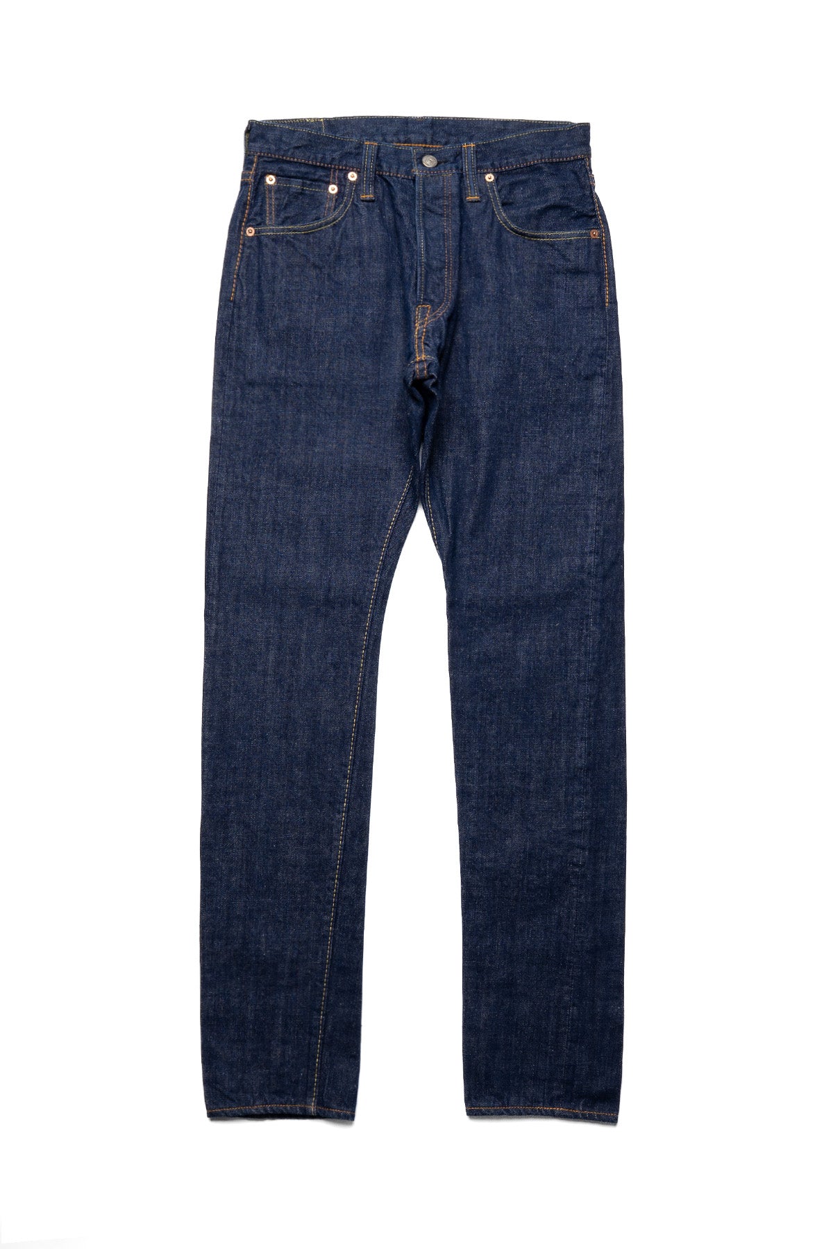 AI-13.5oz-019 13.5oz Natural Indigo Relaxed Tapered