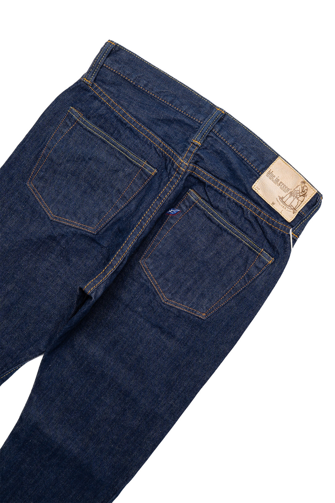 AI-13.5oz-019 13.5oz Natural Indigo Relaxed Tapered – BLUE IN