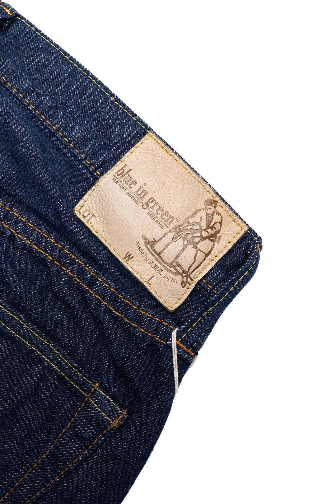 AI-13.5oz-019 13.5oz Natural Indigo Relaxed Tapered – BLUE IN