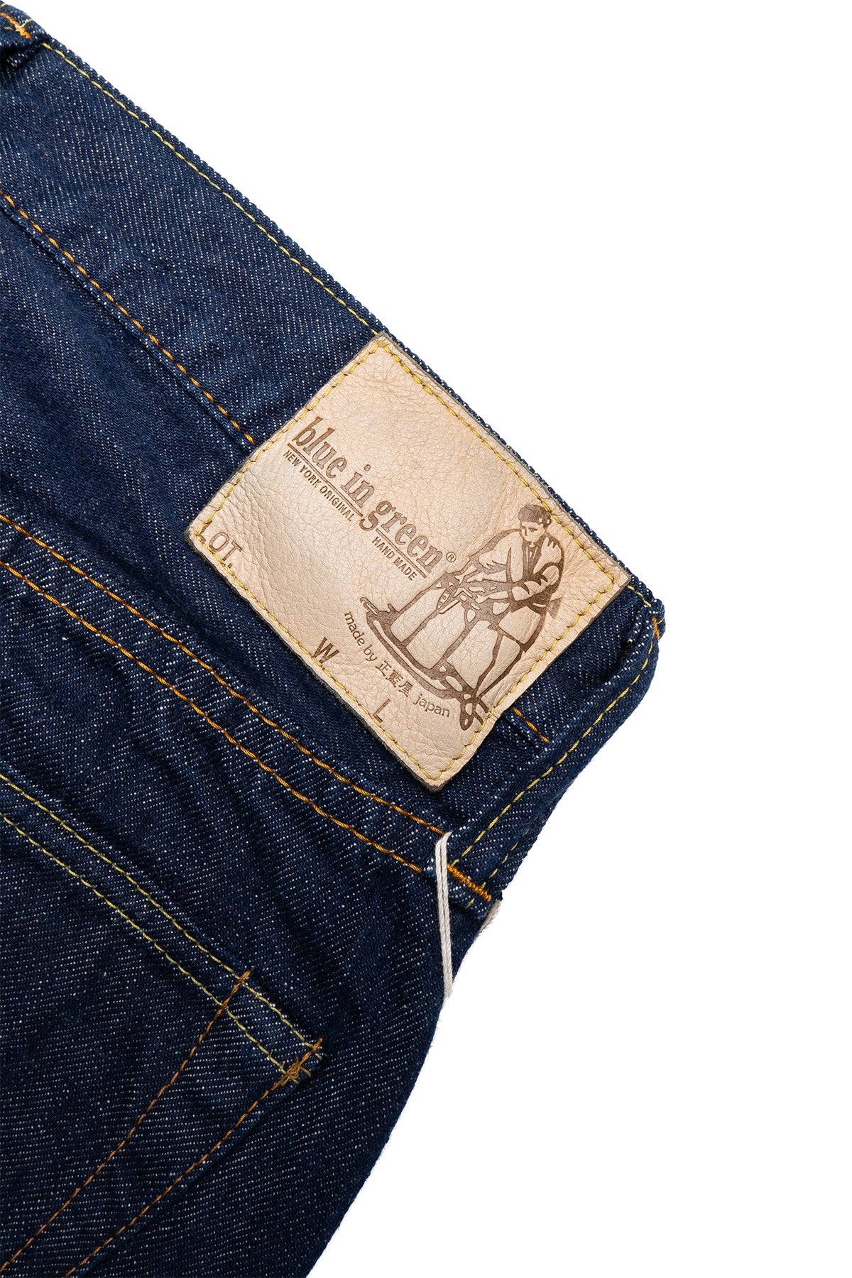 AI-13.5oz-019 13.5oz Natural Indigo Relaxed Tapered