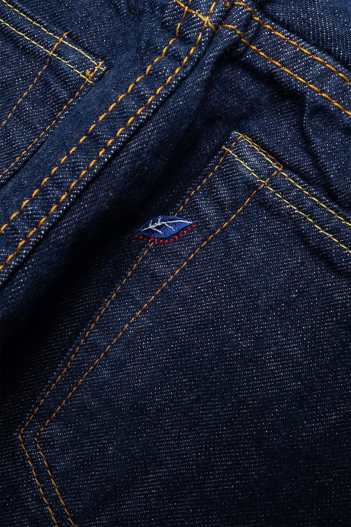 AI-13.5oz-019 13.5oz Natural Indigo Relaxed Tapered