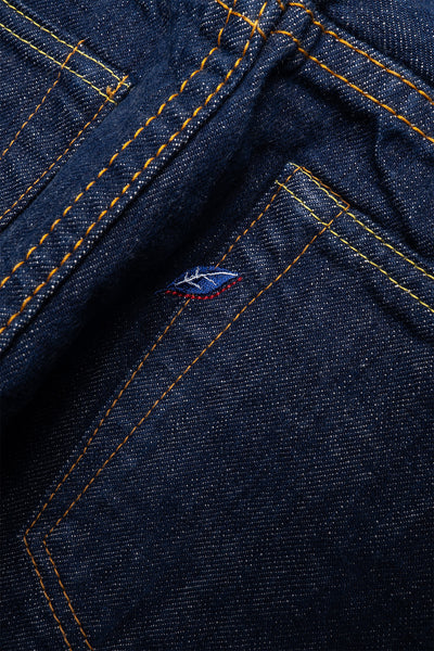 AI-13.5oz-019 13.5oz Natural Indigo Relaxed Tapered