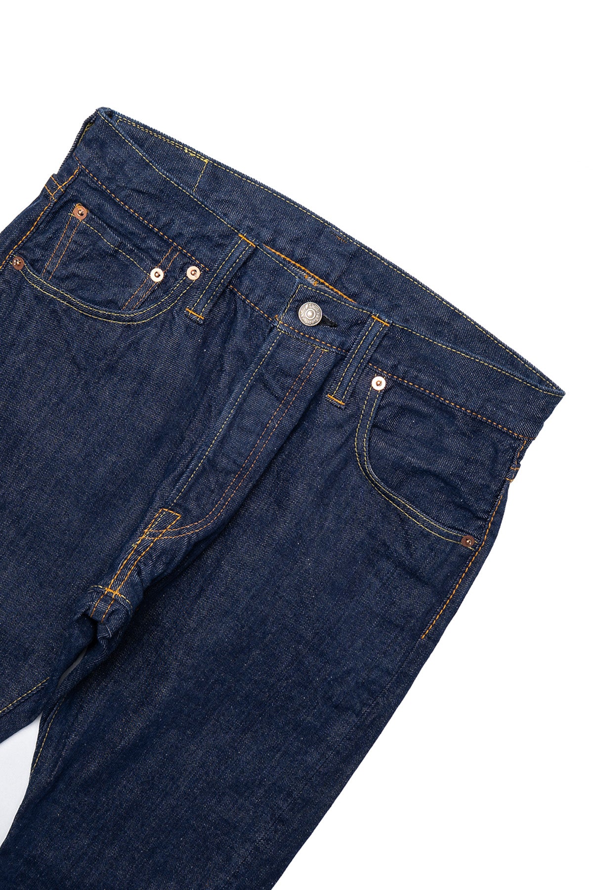 AI-13.5oz-019 13.5oz Natural Indigo Relaxed Tapered