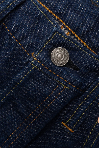 AI-13.5oz-019 13.5oz Natural Indigo Relaxed Tapered