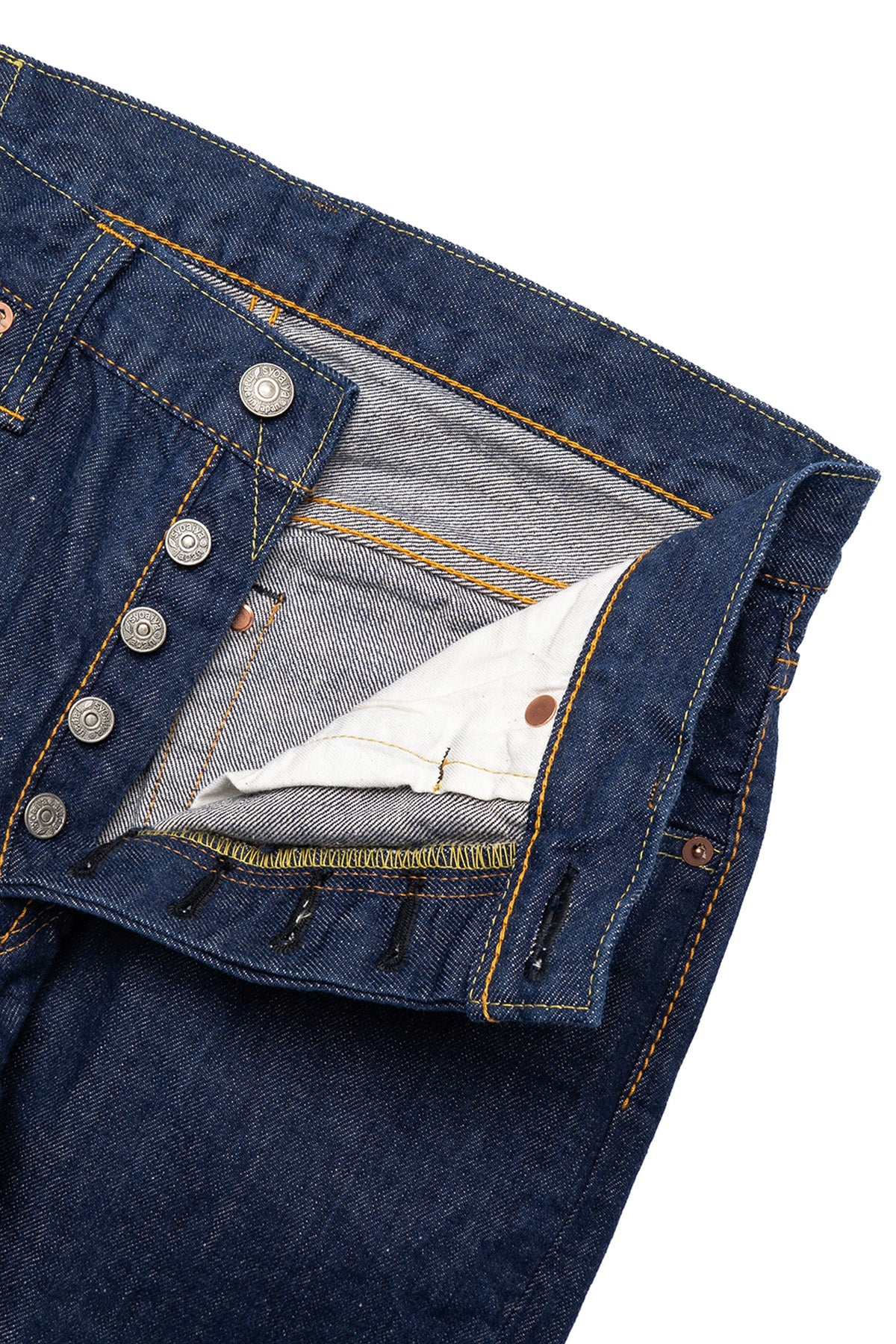 AI-13.5oz-019 13.5oz Natural Indigo Relaxed Tapered
