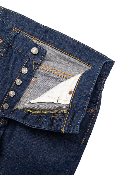 AI-13.5oz-019 13.5oz Natural Indigo Relaxed Tapered