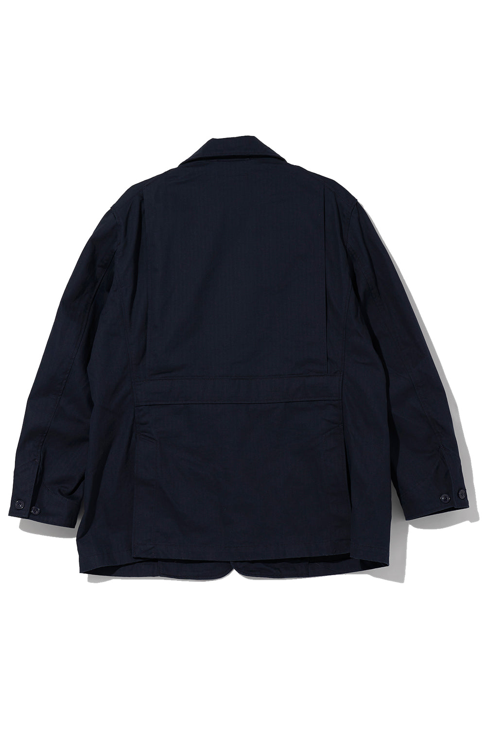 ENGINEERED GARMENTS ノーカラーブルゾン　XS ネイビー ENGINEERED GARMENTS ノーカラーブルゾン XS ネイビー - メルカリ
