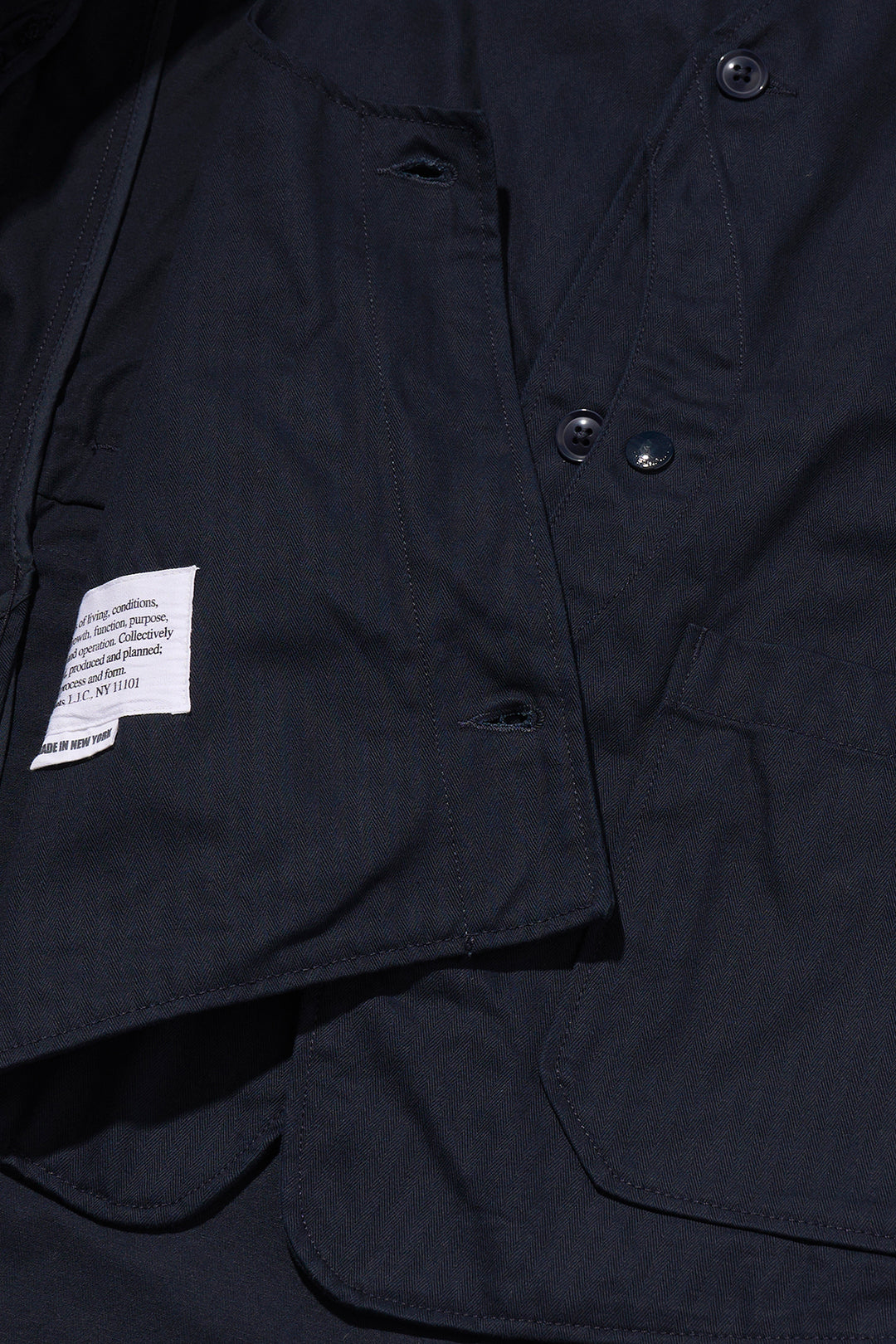 ENGINEERED GARMENTS ハンティングジャケット XS ネイビー Engineered Garments Hunting Blazer for Nepenthes NY, Packer
