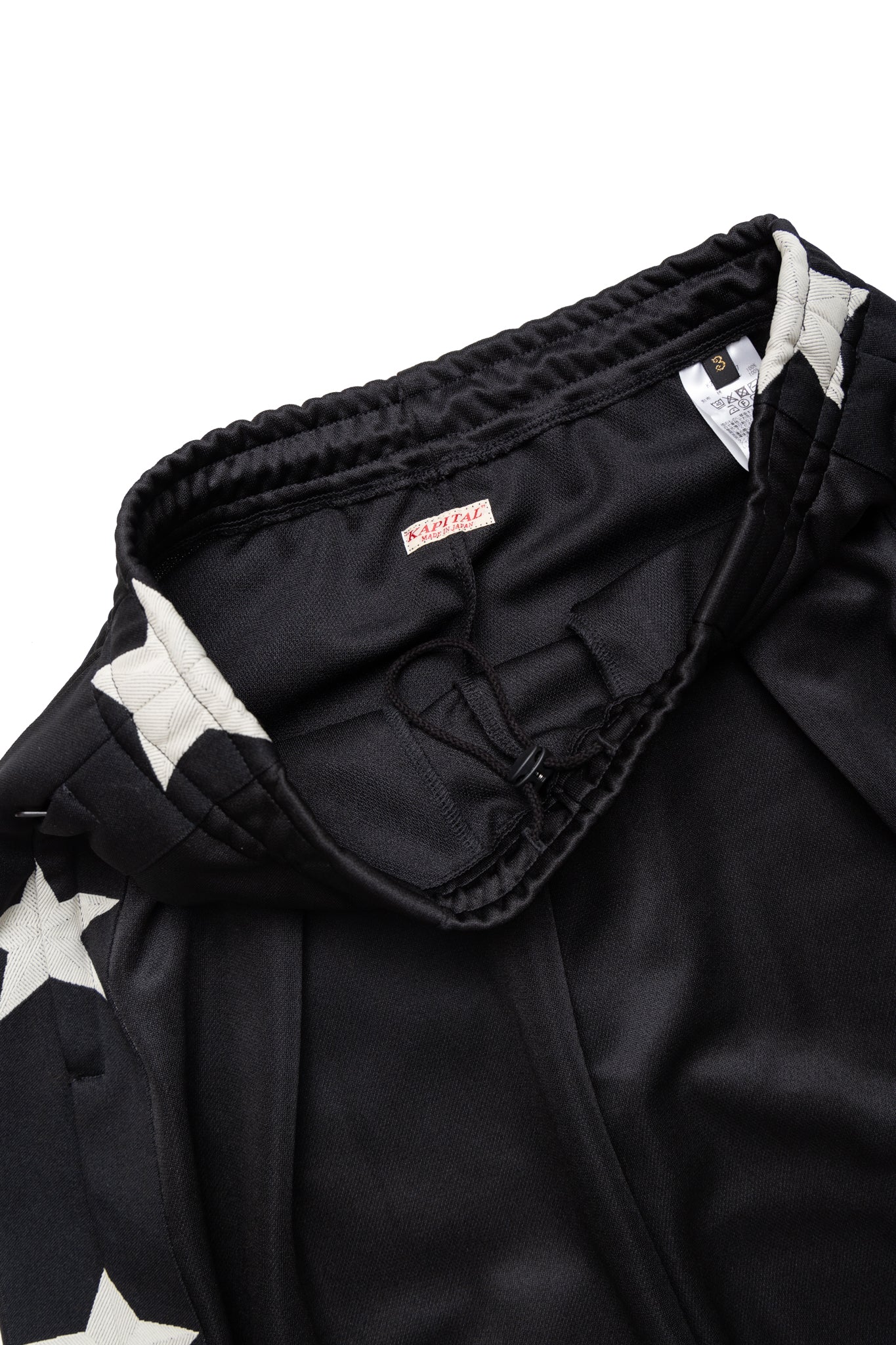 Smooth Jersey STUNT MAN & WOMAN Baggy Track Pants - Black