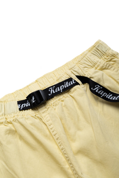Combed Burberry EASY Shorts - Yellow