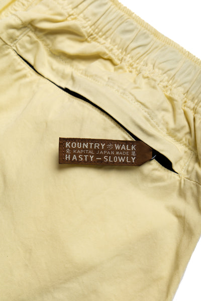 Combed Burberry EASY Shorts - Yellow
