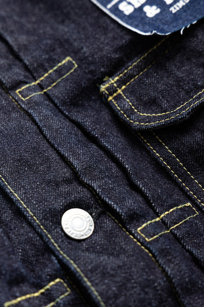 2107US Type 1 Denim Jacket (US Limited) WWll Denim - Indigo