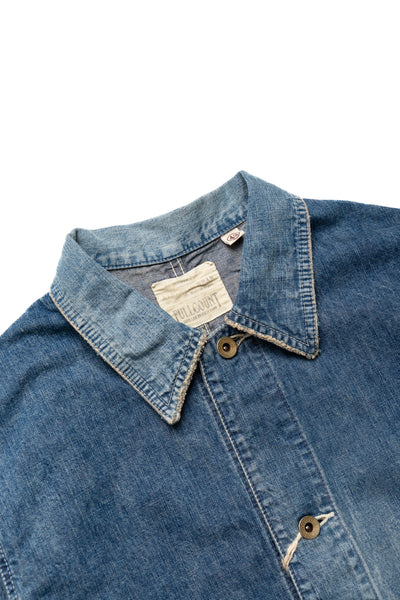 Denim Chore Jacket HW - Indigo (Distressed)