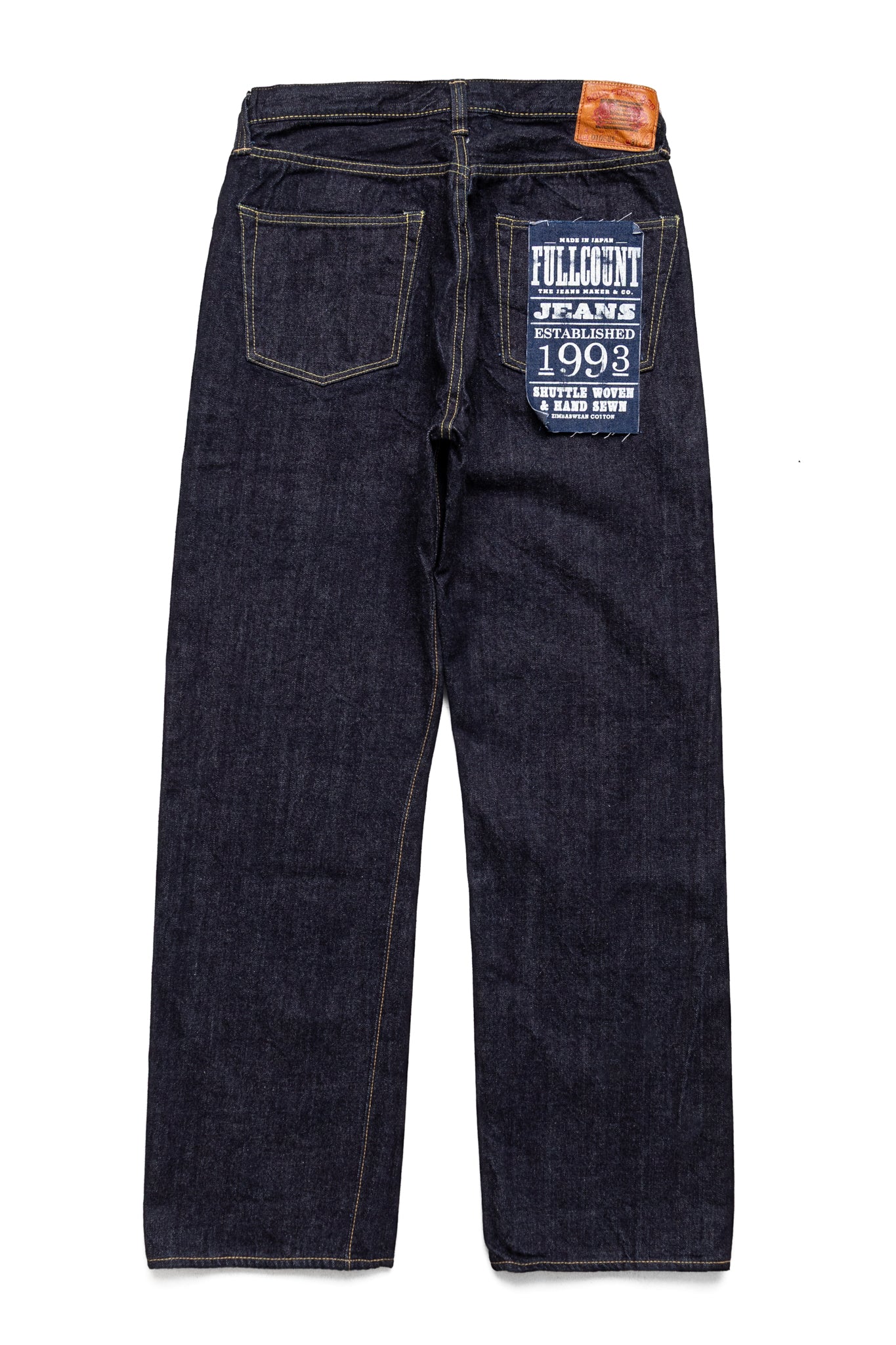 0105US Wide Straight (US Limited) WWll Denim