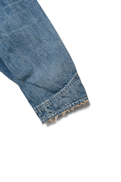 Denim Chore Jacket HW - Indigo (Distressed)