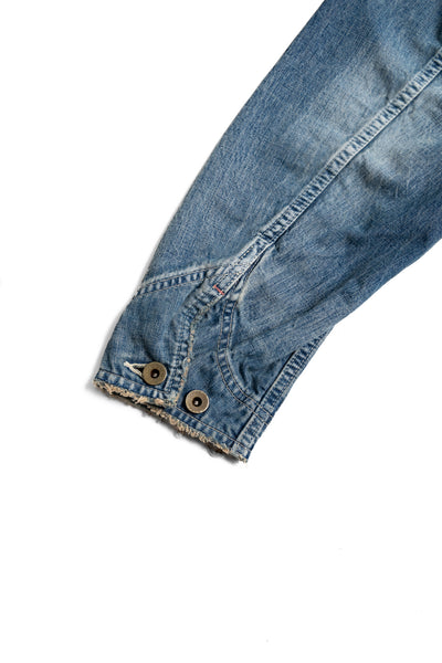 Denim Chore Jacket HW - Indigo (Distressed)