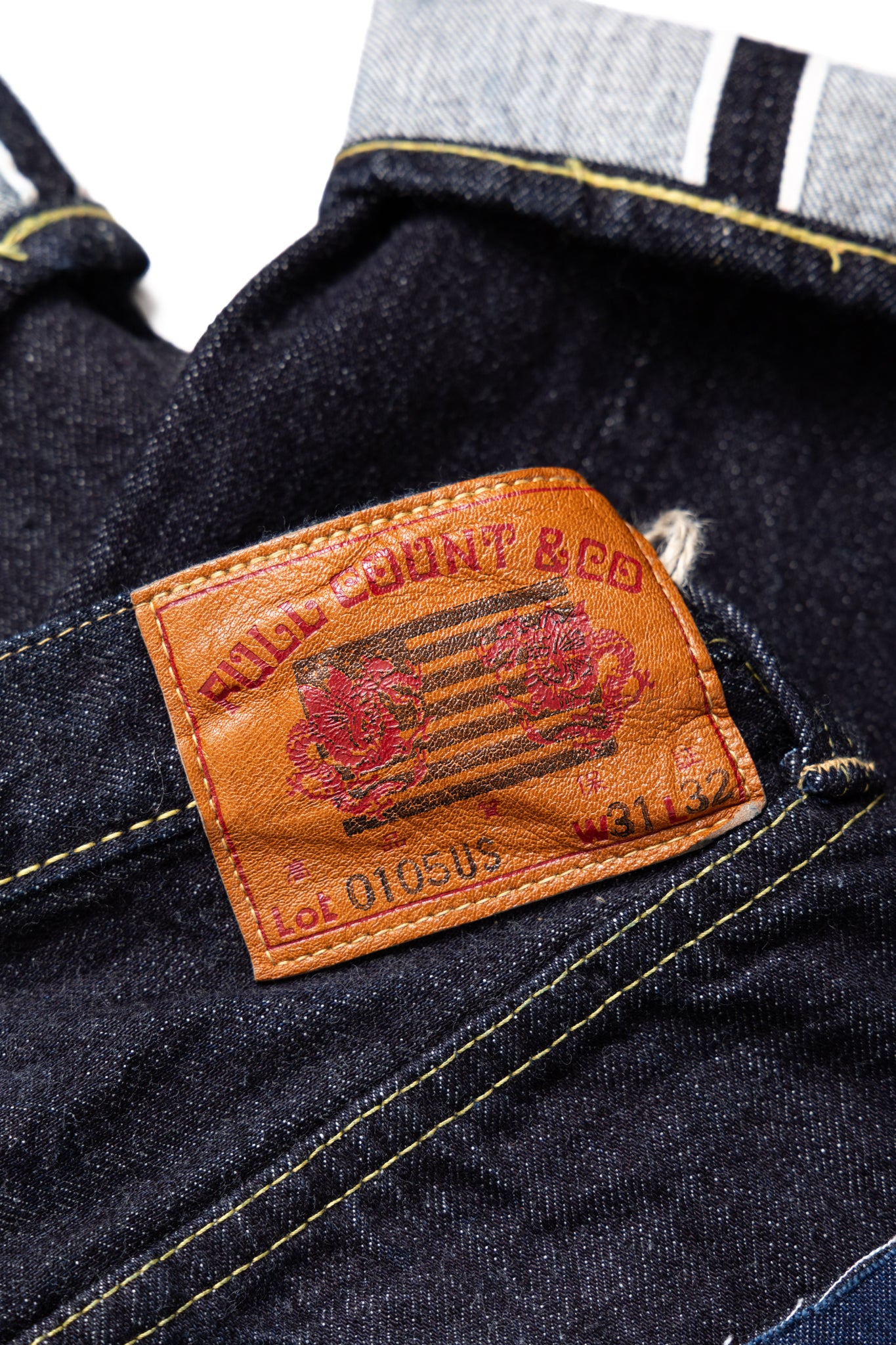 0105US Wide Straight (US Limited) WWll Denim