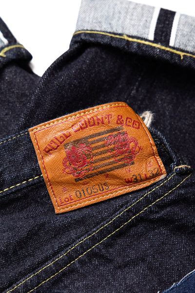 0105US Wide Straight (US Limited) WWll Denim