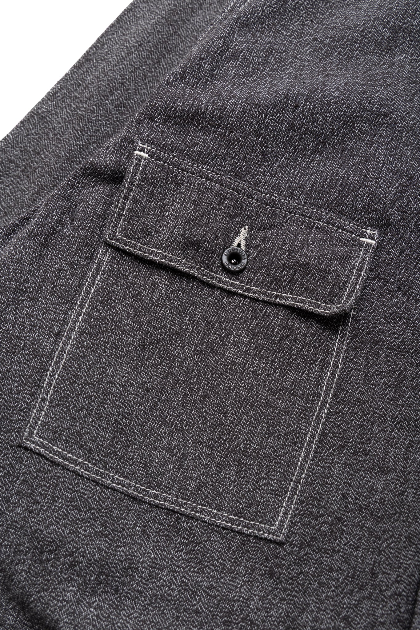 Grandrelle Chambray CACTUS Coverall - Charcoal