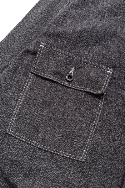 Grandrelle Chambray CACTUS Coverall - Charcoal