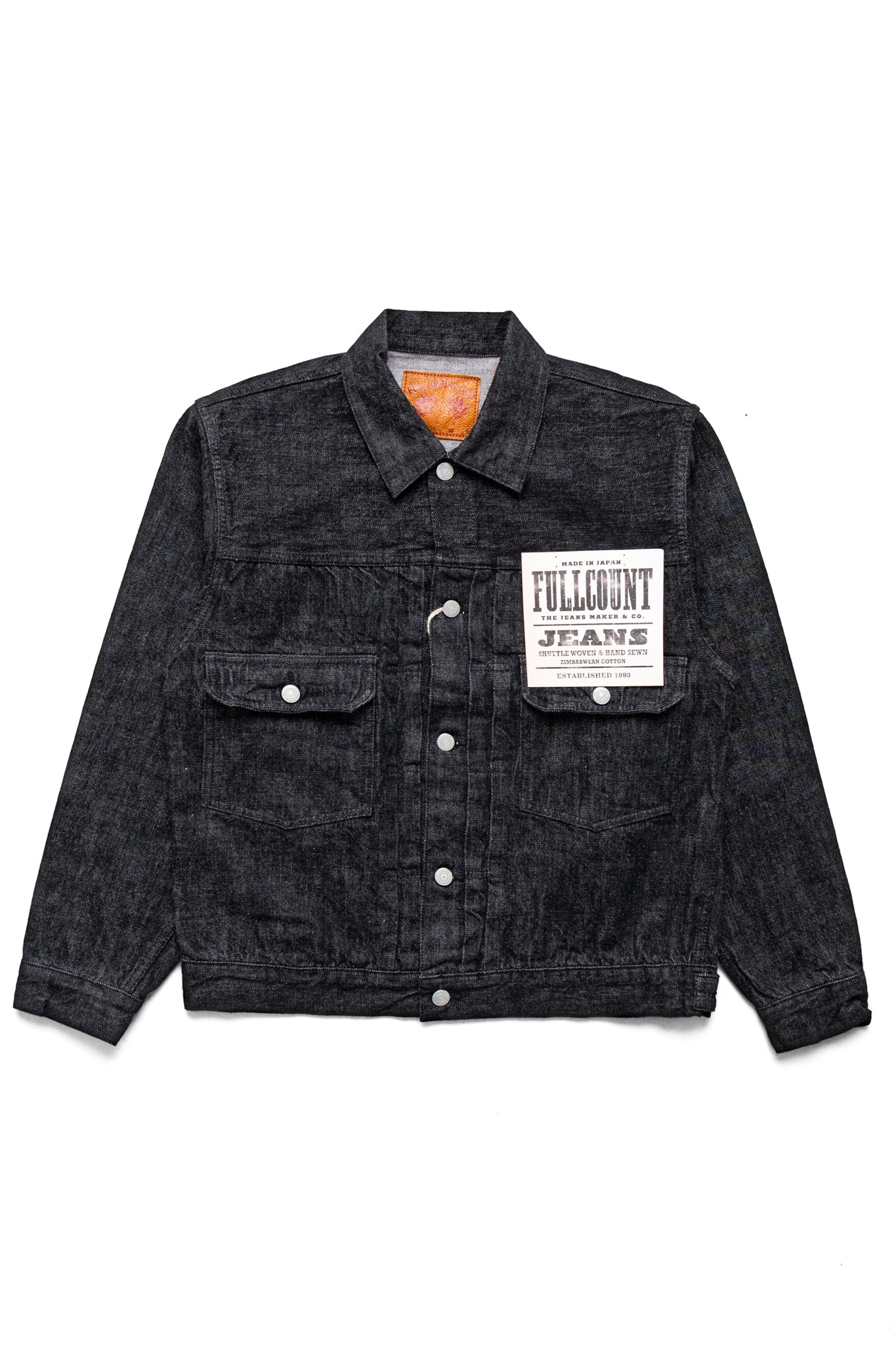 2102BK Type 2 Black Denim Jacket