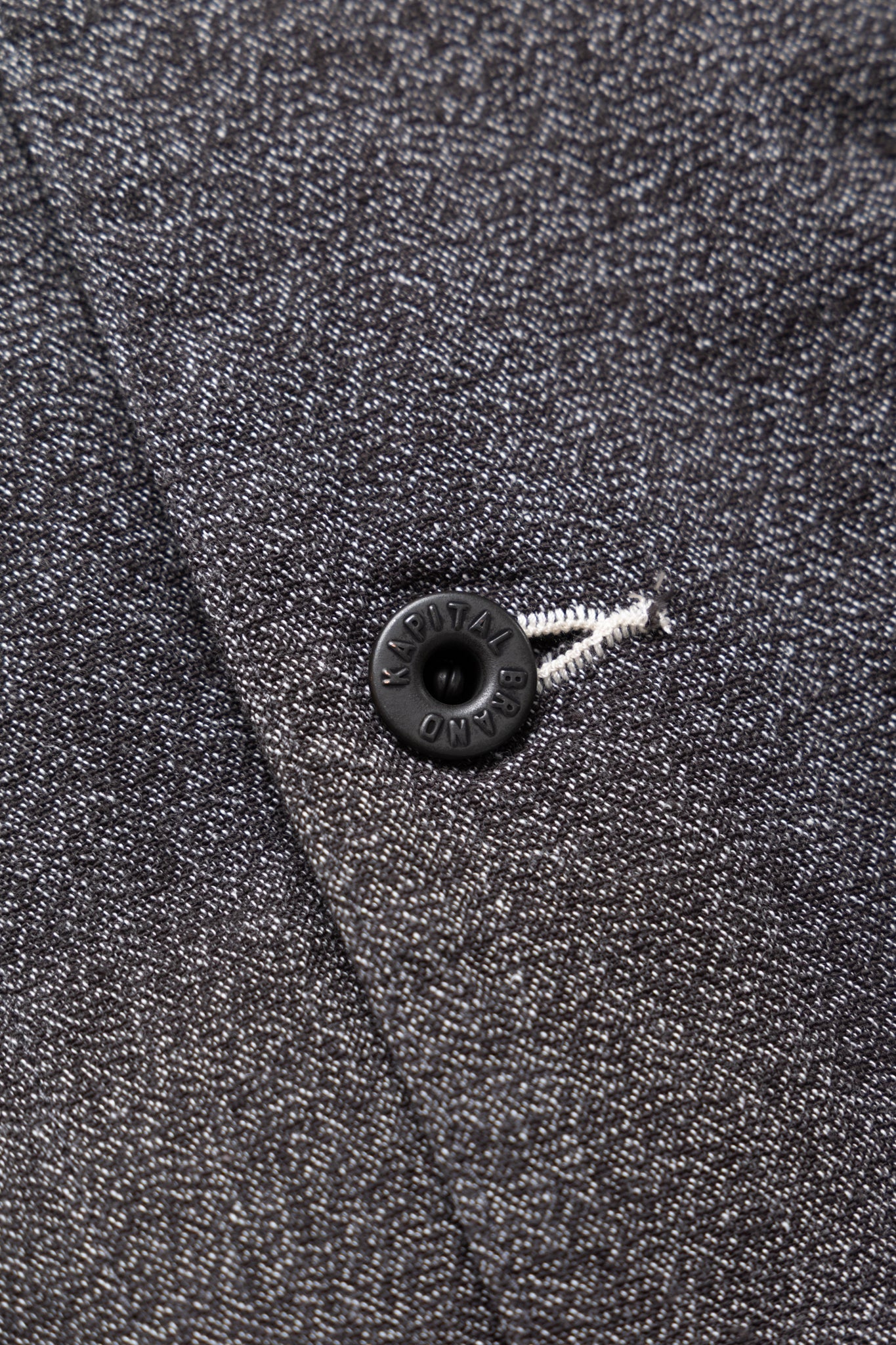 Grandrelle Chambray CACTUS Coverall - Charcoal