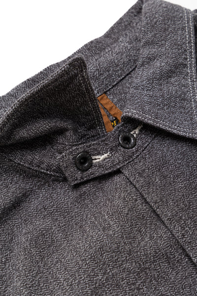 Grandrelle Chambray CACTUS Coverall - Charcoal