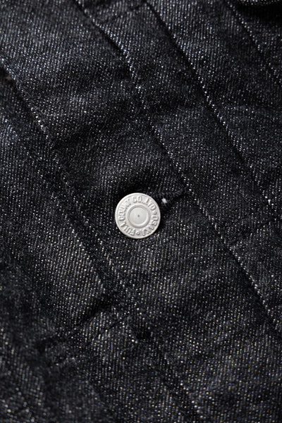 2102BK Type 2 Black Denim Jacket