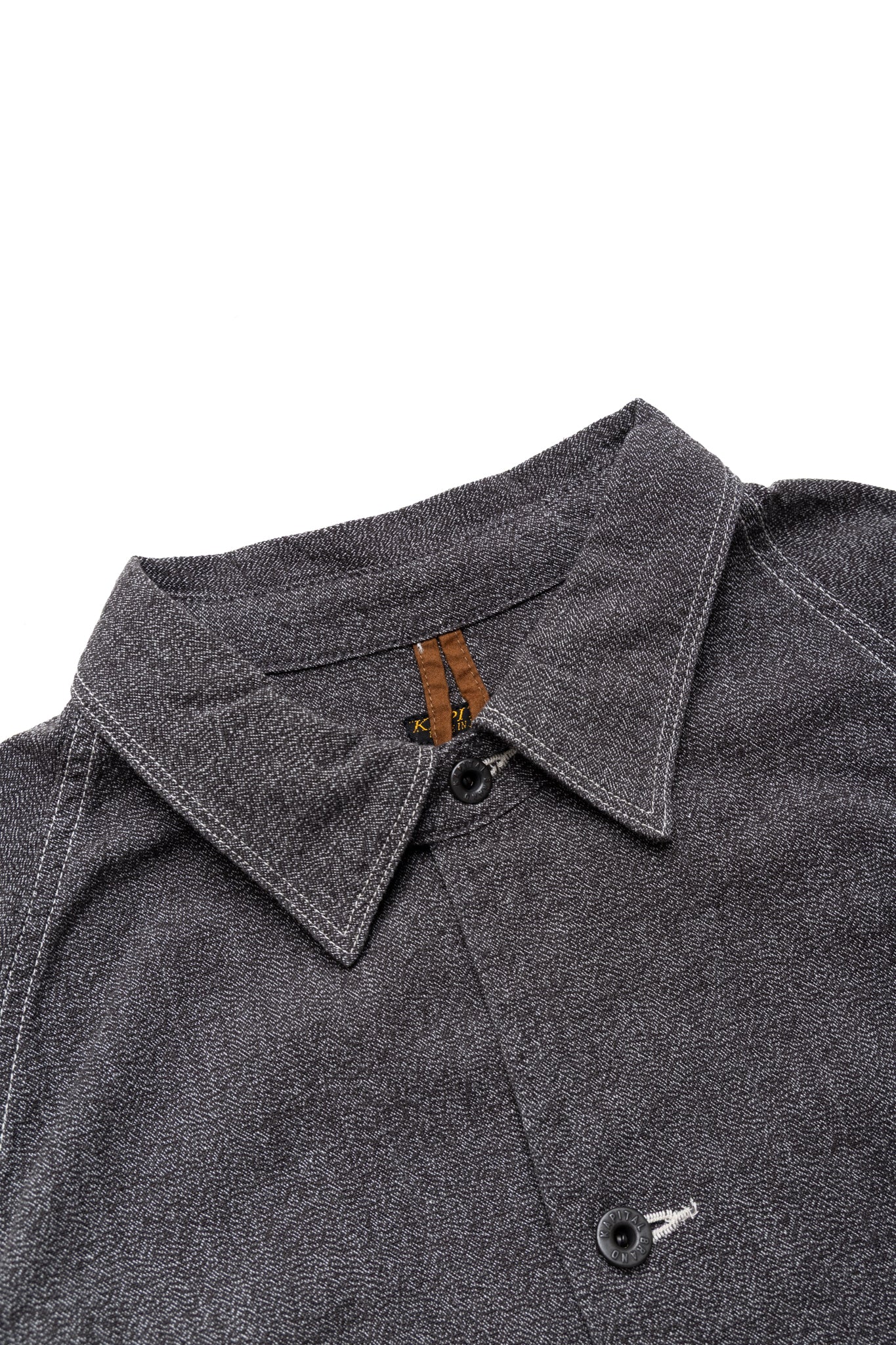 Grandrelle Chambray CACTUS Coverall - Charcoal