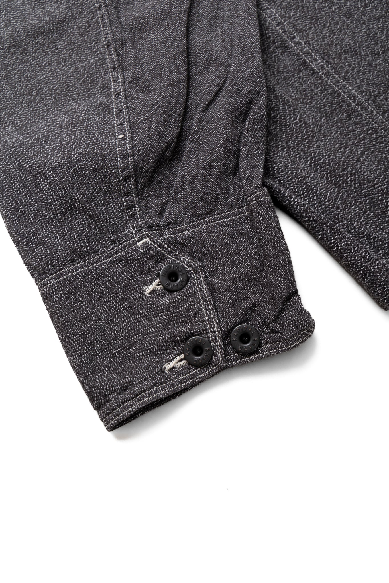 Grandrelle Chambray CACTUS Coverall - Charcoal