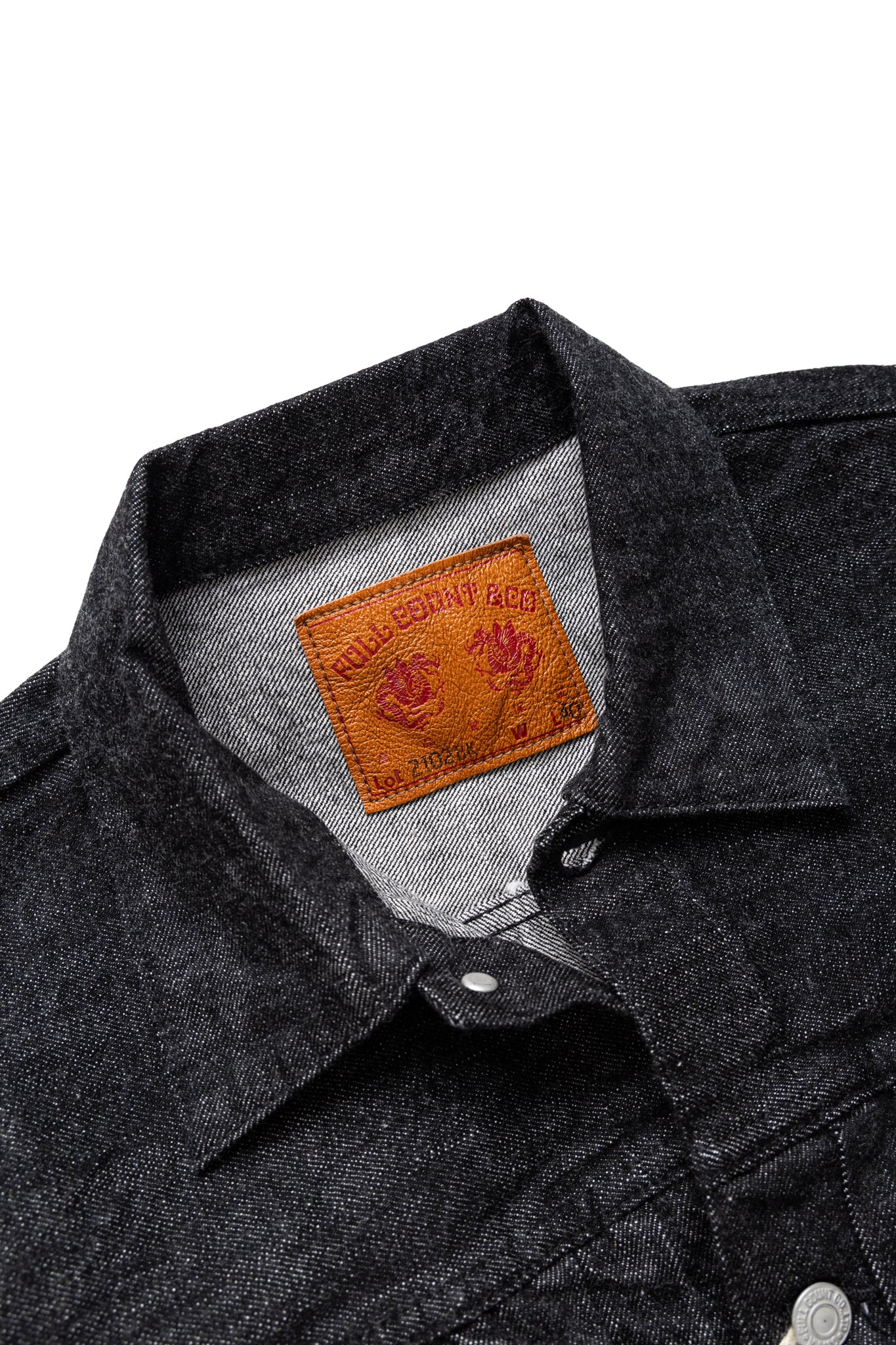 2102BK Type 2 Black Denim Jacket