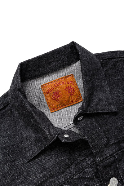 2102BK Type 2 Black Denim Jacket