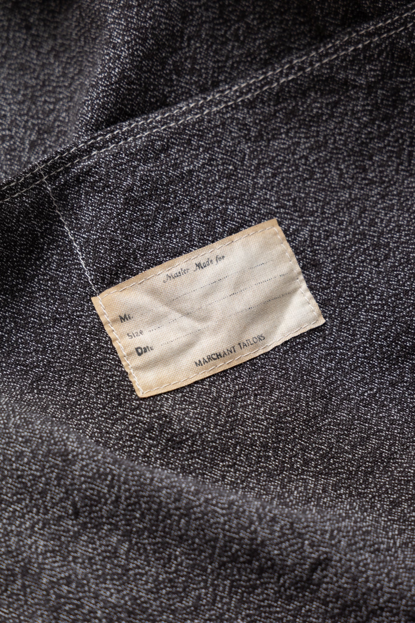 Grandrelle Chambray CACTUS Coverall - Charcoal