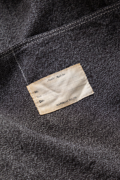 Grandrelle Chambray CACTUS Coverall - Charcoal