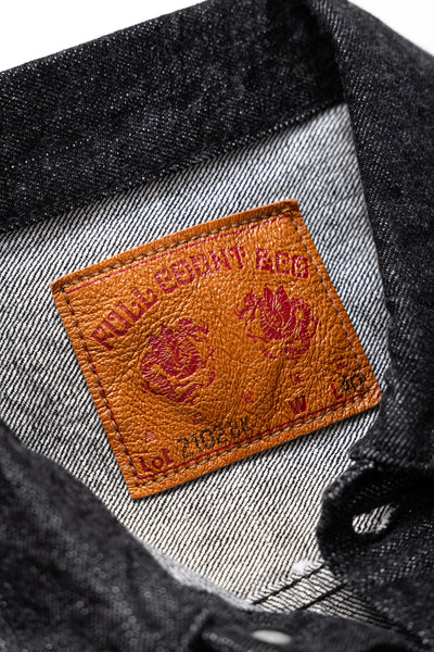 2102BK Type 2 Black Denim Jacket