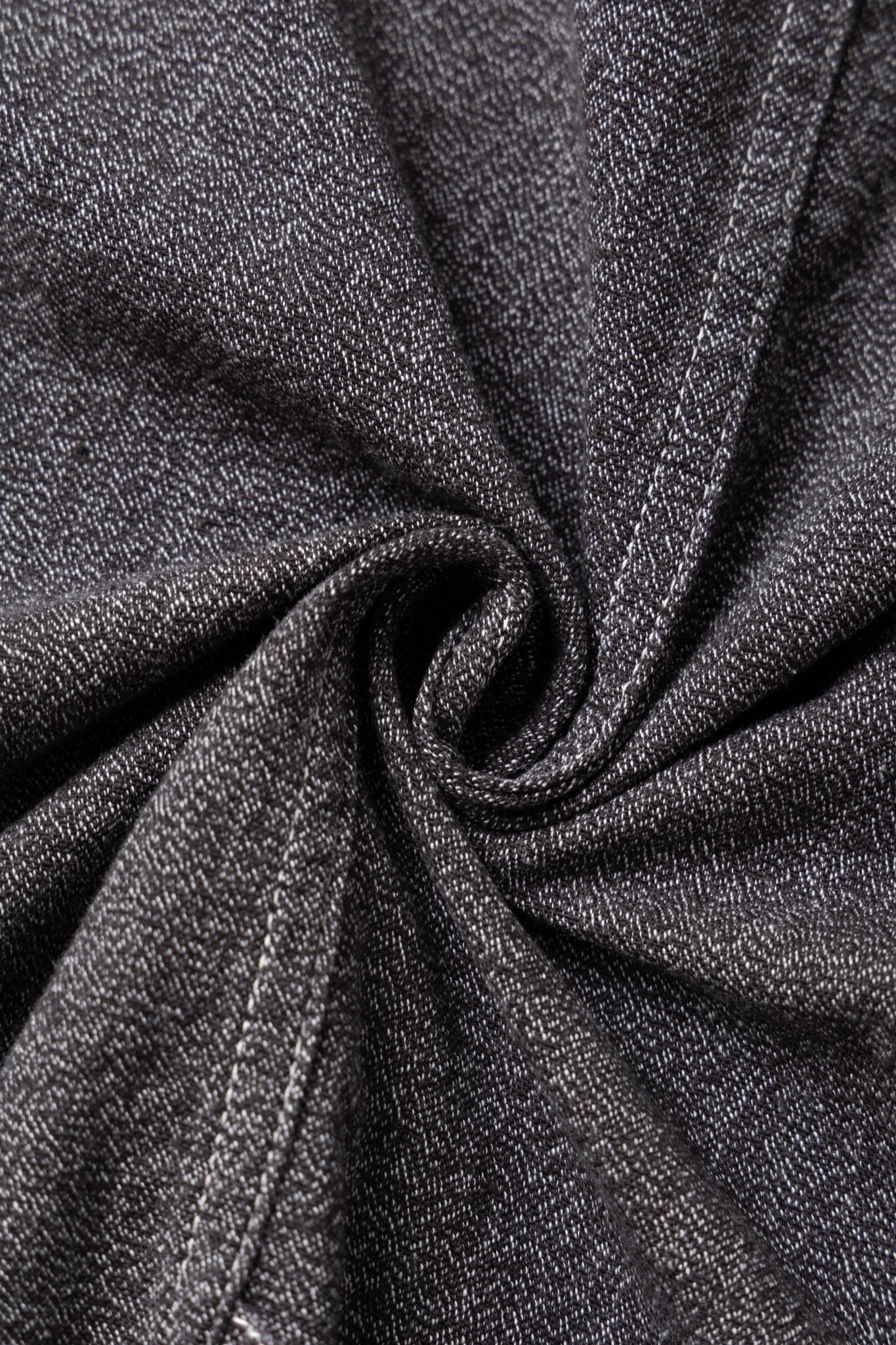 Grandrelle Chambray CACTUS Coverall - Charcoal