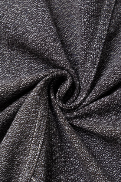 Grandrelle Chambray CACTUS Coverall - Charcoal