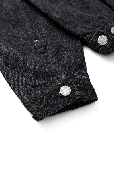 2102BK Type 2 Black Denim Jacket