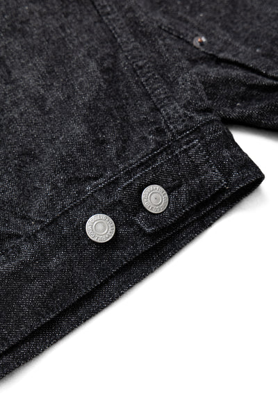 2102BK Type 2 Black Denim Jacket