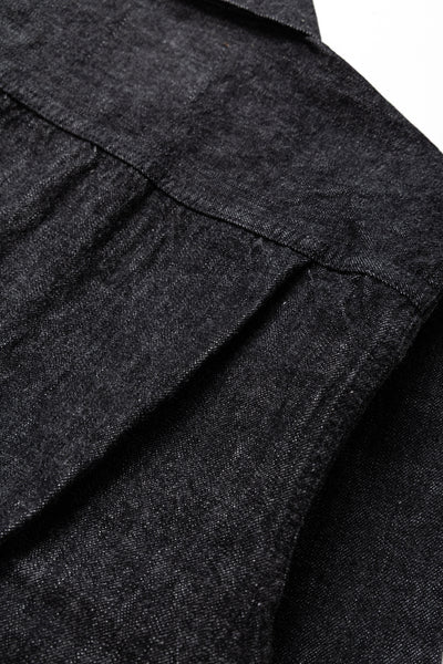 2102BK Type 2 Black Denim Jacket