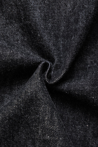 2102BK Type 2 Black Denim Jacket