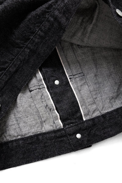 2102BK Type 2 Black Denim Jacket