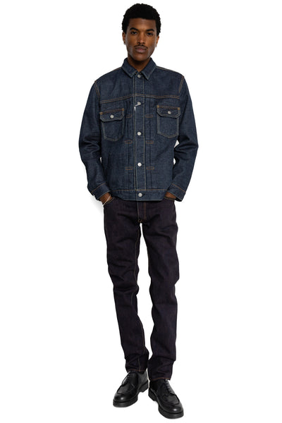 Sashiko Type 2 Jacket - Indigo x Indigo