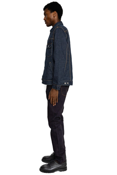 Sashiko Type 2 Jacket - Indigo x Indigo