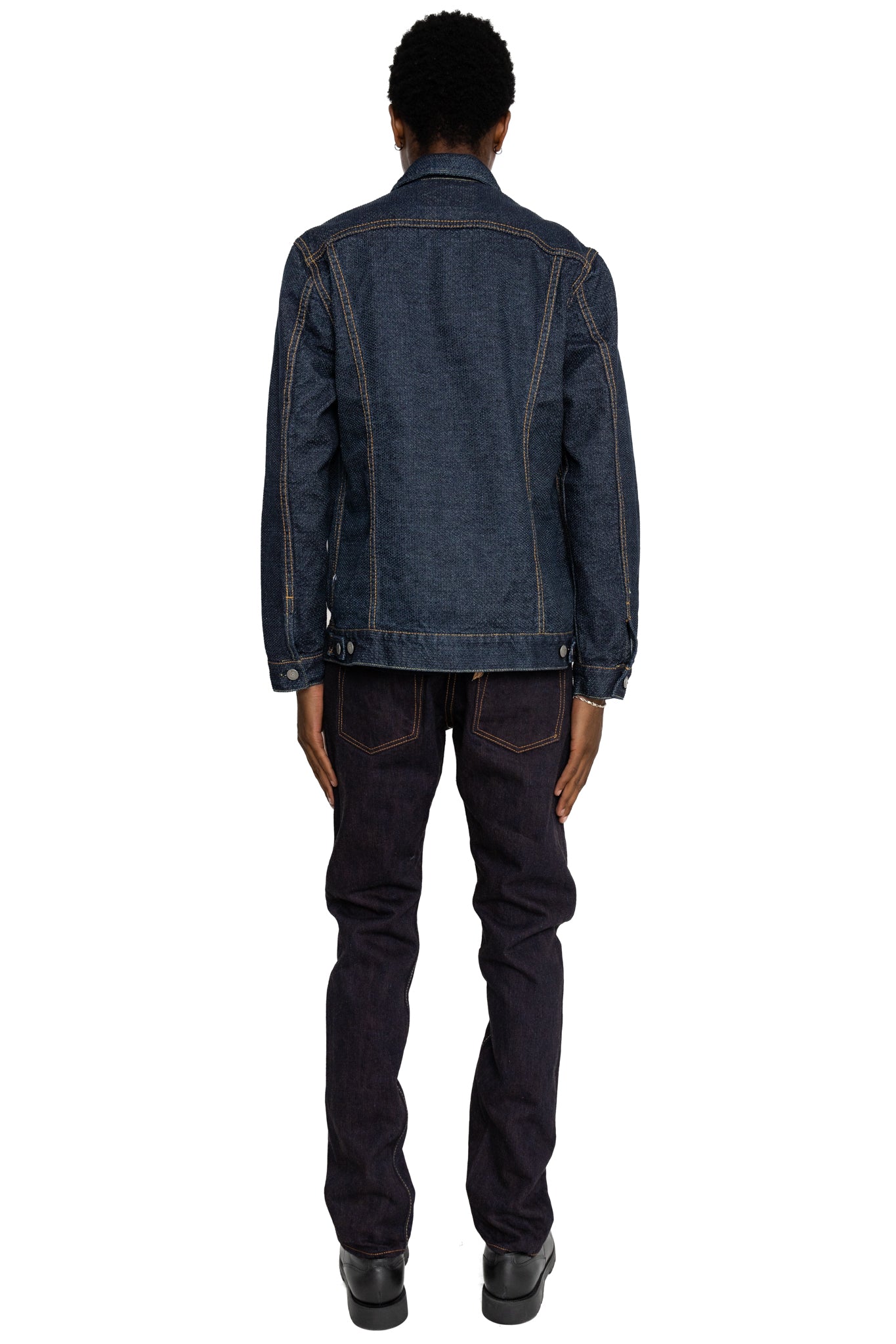 Sashiko Type 2 Jacket - Indigo x Indigo